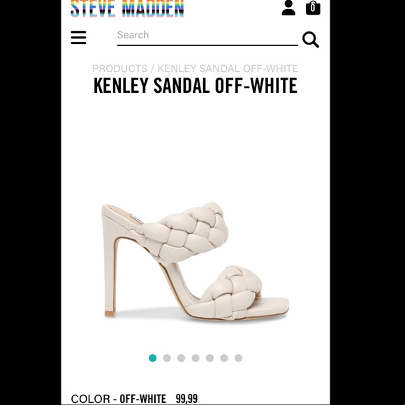 Steve Madden Kenley OFF WHITE - Picture 7 of 11